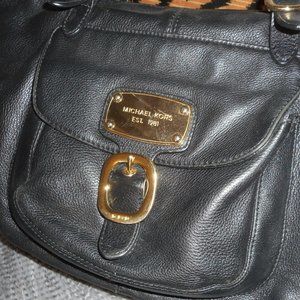 Large Black Michael Kors Leather Purse